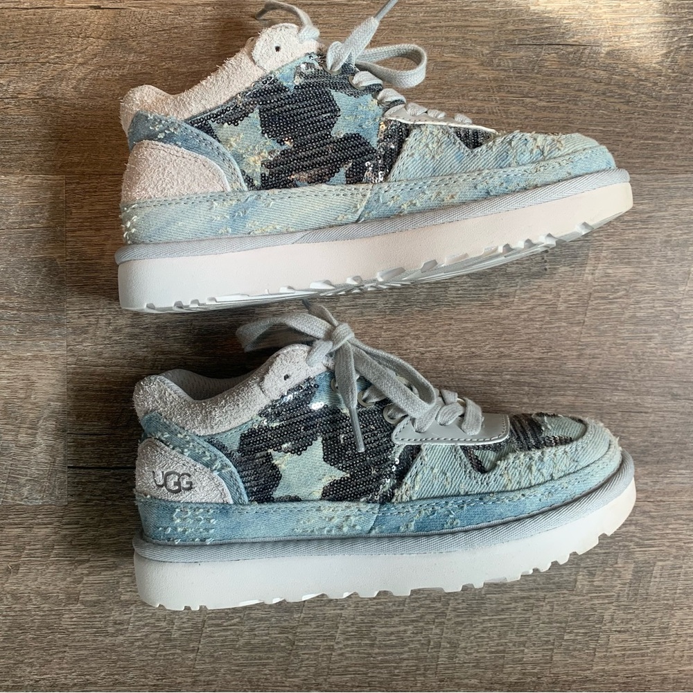 UGG Sequin Star Denim Sneakers